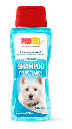 Shampoo Para Perros De Pelos Claros 500 Ml - Procao