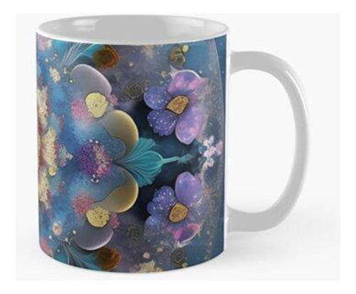 Taza X4 Trippy Espiritual Mandala Meditación Galaxia Floral-