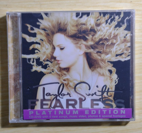 Taylor Swift - Fearless - Platinum Edition Cd + Dvd Raridade