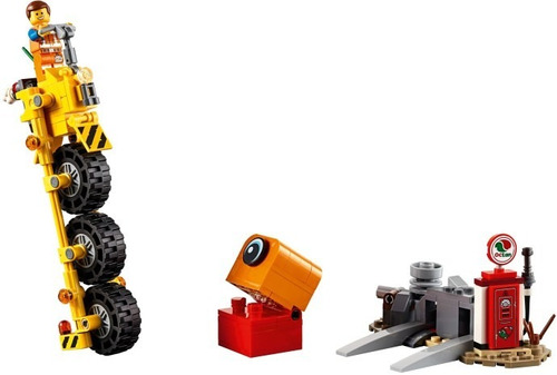 Lego Movie 70823: Triciclo De Emmet.