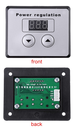 Regulador De Voltaje Digital Scr Dimmer De 10000 W Y Control