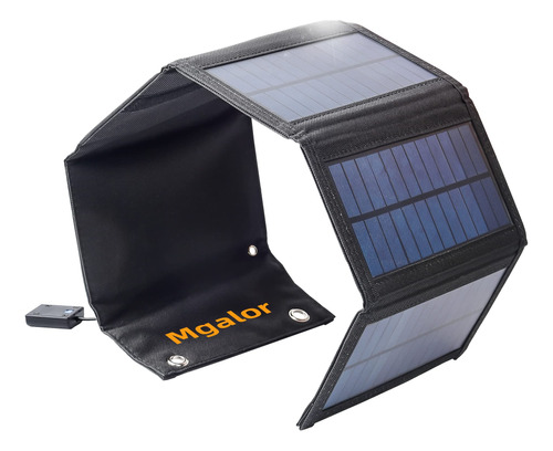 Mgalor Cargador Solar Panel Plegabl 10 W Para Carga iPhone