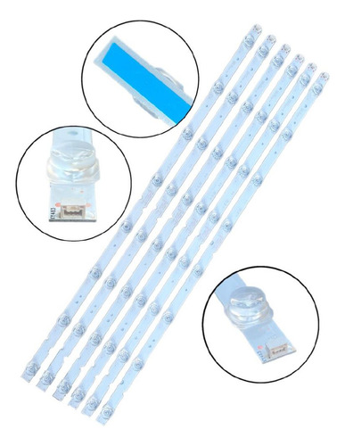 Barramento Led 65p65us 65p8m 65hr330m08a1 Novo