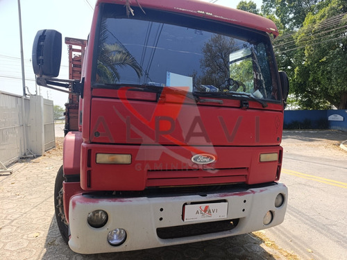 Ford Cargo 2428 6x2 Ano 2009 Com Carroceria 9,5m