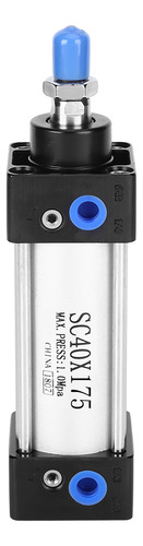 Cilindro Neumático De Doble Efecto Sc40 De Aluminio Estándar