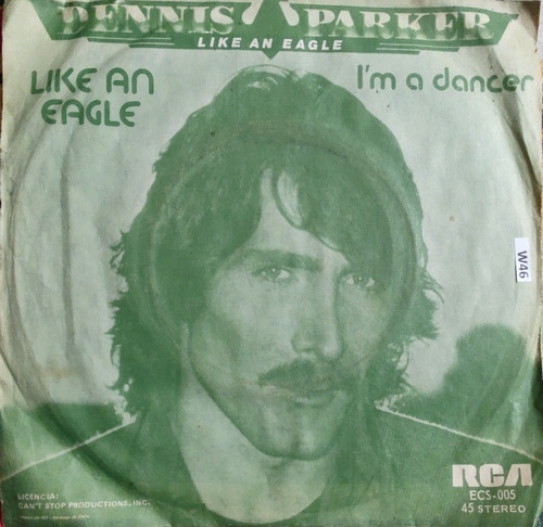 Vinilo Single De Denis Parker Like A Eagle(w46.