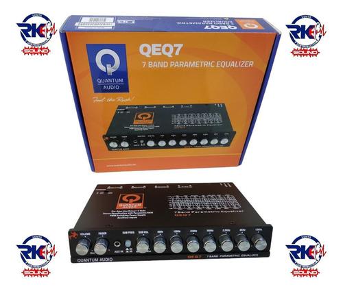 Quantum Equalizador 7 Bandas Qeq7 Nuevo