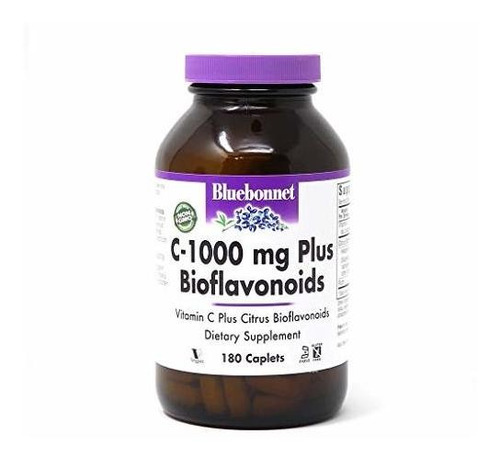 Bluebonnet Nutrición C-1000 Mg Bioflavonoides Plus Cápsulas,