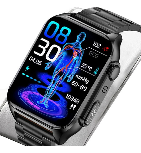 Reloj Inteligente Glucemia Smartwatch Hombre Y Mujer Llamada