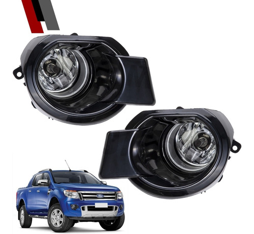 Neblinero Ford Ranger 2013-2015 Kit Completo Envió Gratuito