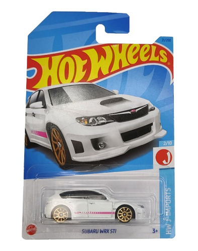 Hot Wheels Subaru Wrx Sti Hw J-imports 2023 Blanco #21-250