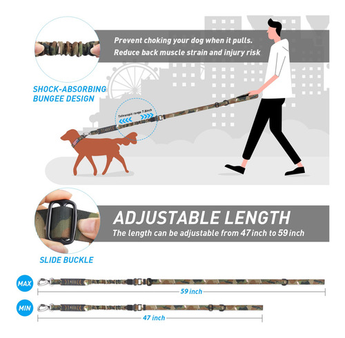 Correa Para Perros Actical Resistente Para Perros Medianos Y