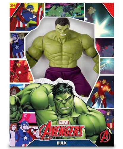Imagem 2 de 2 de Boneco Hulk Revolution Gigante 45 Cm Mimo