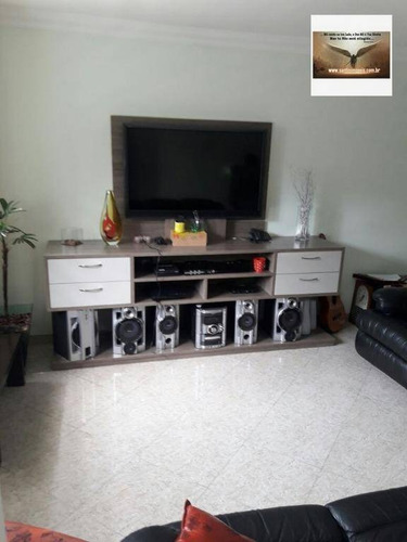 Imagem 12 de 30 de Sobrado De 344 M² Com 04 Dormitórios,( 01 Suíte )09 Vagas De Garagem,residencial À Venda, Vila Camilópolis, Santo André. - So0194