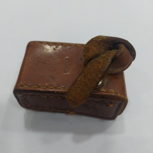 Antiguo Estuche De Cuero Para Auriculares Japón Radio (Usado)