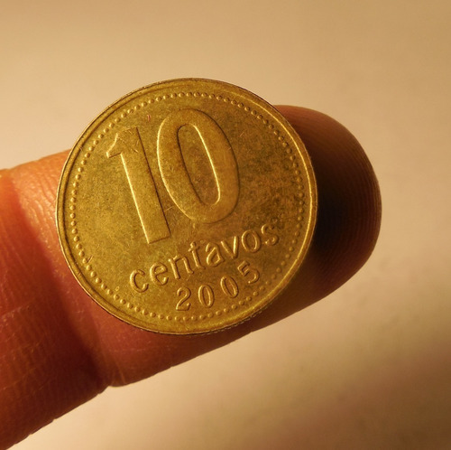 Moneda 10 Centavos, Argentina 2005