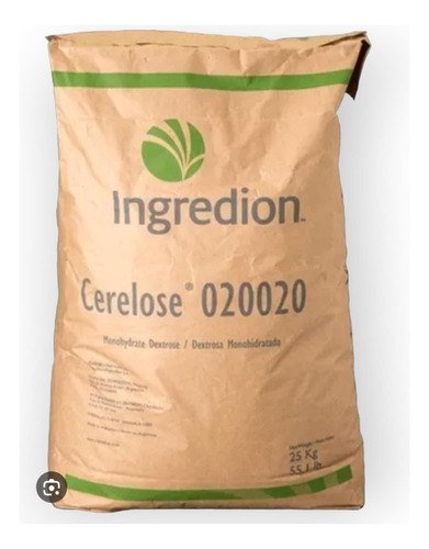 Cerelose Marca Ingredion X 25 Kg. / Dextrosa