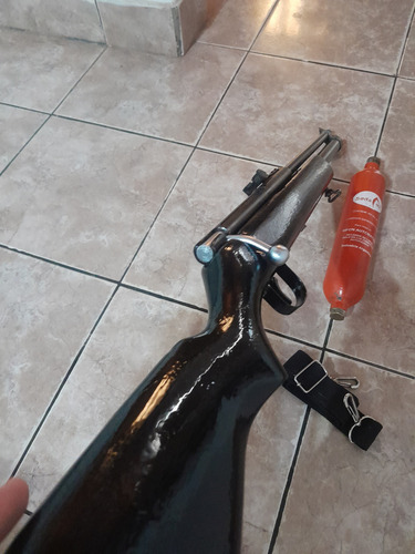 Rifle Shark Pcp 1100 Ft/s Arma De Aire Comprimido Negro 55 Mm