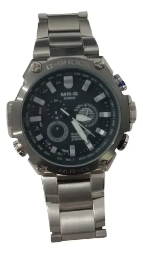 Relógio Casio G-shock Mrg Importado Mrg G-1000 Inox Cinza