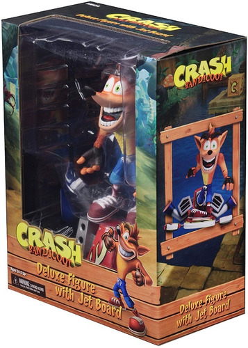 Imagen 3 de 8 de Crash Bandicoot 7 - Deluxe Crash Bandicoot W/ Hoverboard
