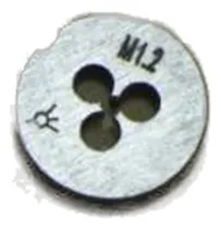 Comprar Hss 1,2 Mm X 0,25 Terrajas Métricas Rosca M1.2 X 0.25mm Pitc