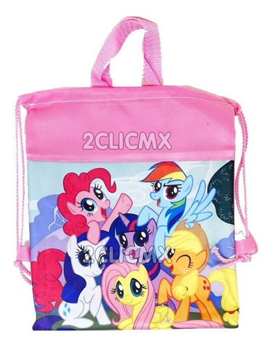 10 Bolsas Costal  Dulceros Infantiles My Little Pony Bolo