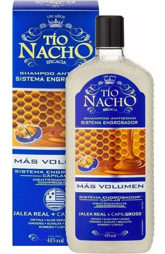 Shampoo Tio Nacho Engrosador Antiedad X 415ml