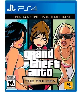 Gta Trilogia Ps4 Grand Theft Auto Trilogy Juego Plystation