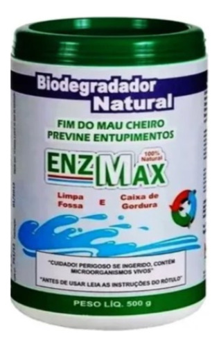 Enzmax Limpa Fossa Séptica E Caixa De Gordura Enzimas 3kg