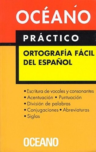 Libro - Diccionario Oceano Practico Ortografia Facil Del Es