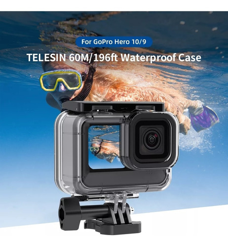 Case Super Suit Gopro Hero10/9 + Filtros De Agua (r,m,m)