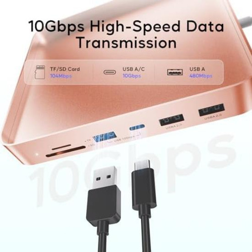Hub Usb C Para iMac De 24 Pulgadas Pulwtop Adaptador De Conc