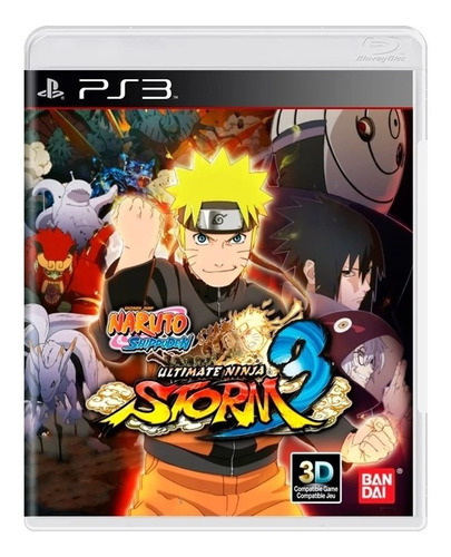 Naruto Shippuden Ultimate Ninja Storm 3 Midia Fisica Origina