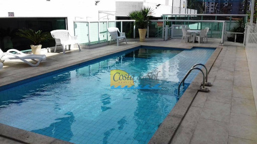 Apartamento Com 1 Dormitório À Venda, 44 M² Por R$ 195.000,00 - Tupi - Praia Grande/sp - Ap14741