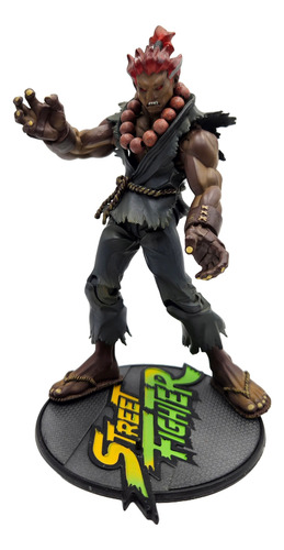 ### Resaurus Street Fighter Round 2 Player 1 Akuma Loose ### (Usado)