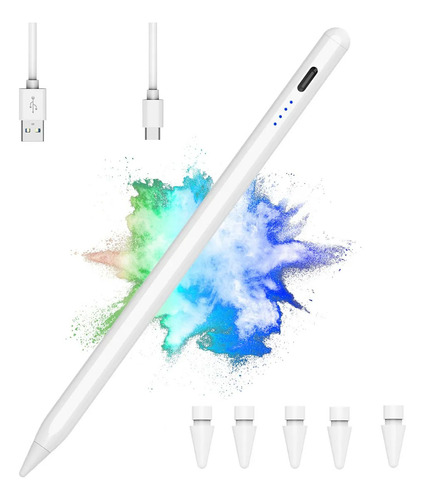 Lápiz Óptico Stylus Pluma Para Ipad,carga Rápida,magnética