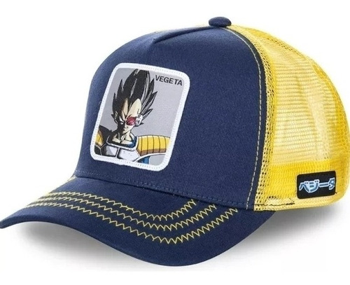 Jockey Gorra Con Visera Dbz Vegeta Alta Calidad Estilo Unico