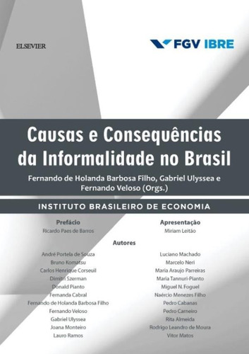 Causas E Consequencias Da Informalidade No Brasil