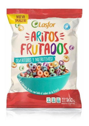 Pack X 6 Unid. Cereal  Arito Fruta 160 Gr Lasfor Cereales