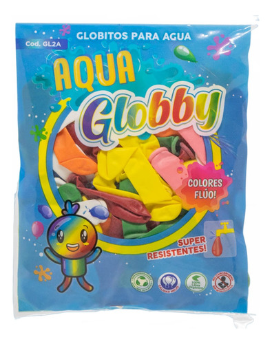 Bombitas De Agua Globby - Globos De Agua X 100 Un. Verano