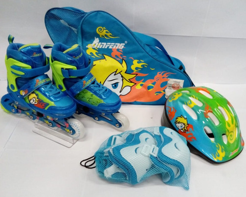 Patines En Linea Para Niños Combo ¡envio Gratis!