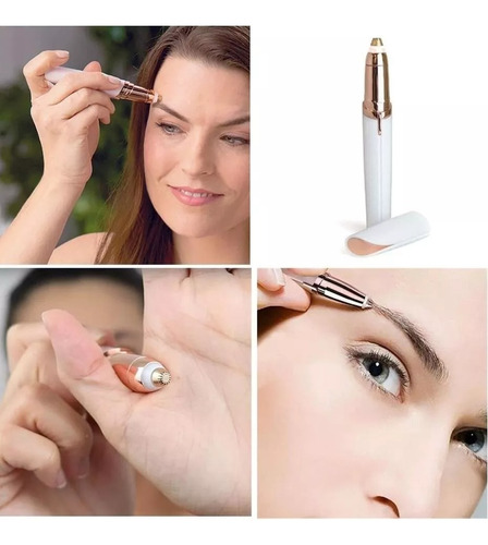 Imagen 7 de 10 de Removedor Rasurador Depiladora Para El Vello Facial Y Cejas