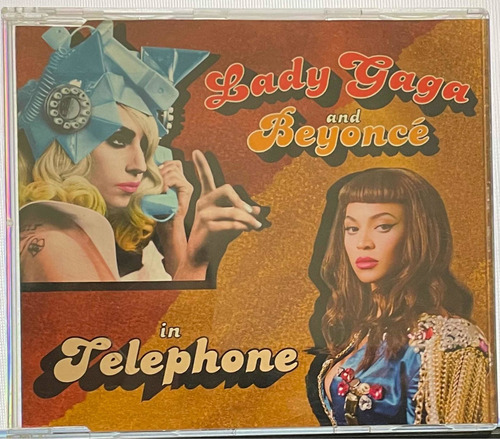 Lady Gaga Ft. Beyonce - Telephone - Cd Single Europeo 2010