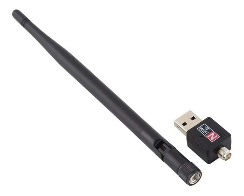 Imagen 3 de 4 de Antena Wifi Usb Pc Adaptador Receptor Inalámbrico