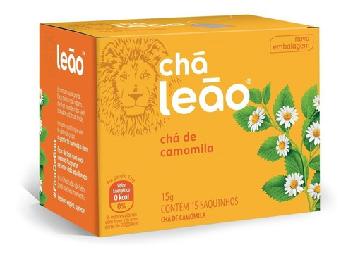 Chá Leão Ervas - Combo 225 Sachês Embalados Individualmente