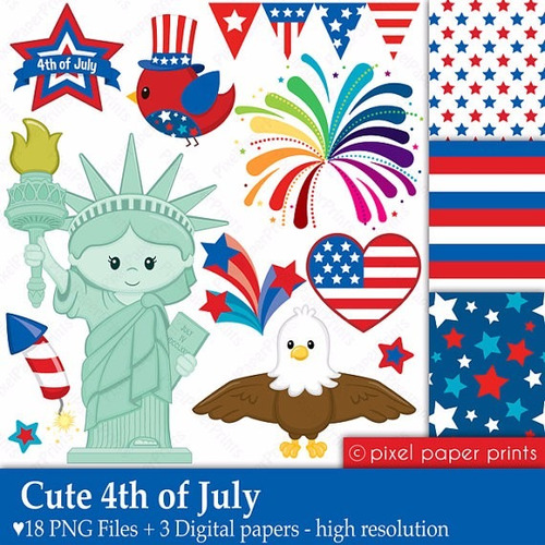 Kit Imprimible Usa New York Imagenes Clipart Cod990