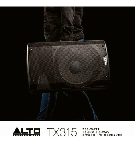 Alto Professional Tx315 Bocina Amplificada De 700 W, 15 Y 2