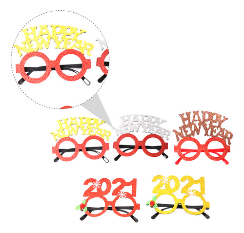 Gafas De Fiesta De 2021 Para Navidad 2021, Con Dibujos Anima