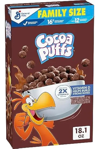 Cereal Cocoa Puffs Chocolate 18.1 Oz - Granos Integrales