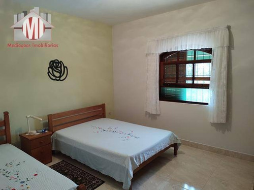Imagem 13 de 30 de Linda Chácara Com Escritura, 03 Dormitórios, Edícula, Piscina, Água Encanada, Pomar, À Venda, 1035 M² Por R$ 530.000 - Zona Rural - Pinhalzinho/sp - Ch0896